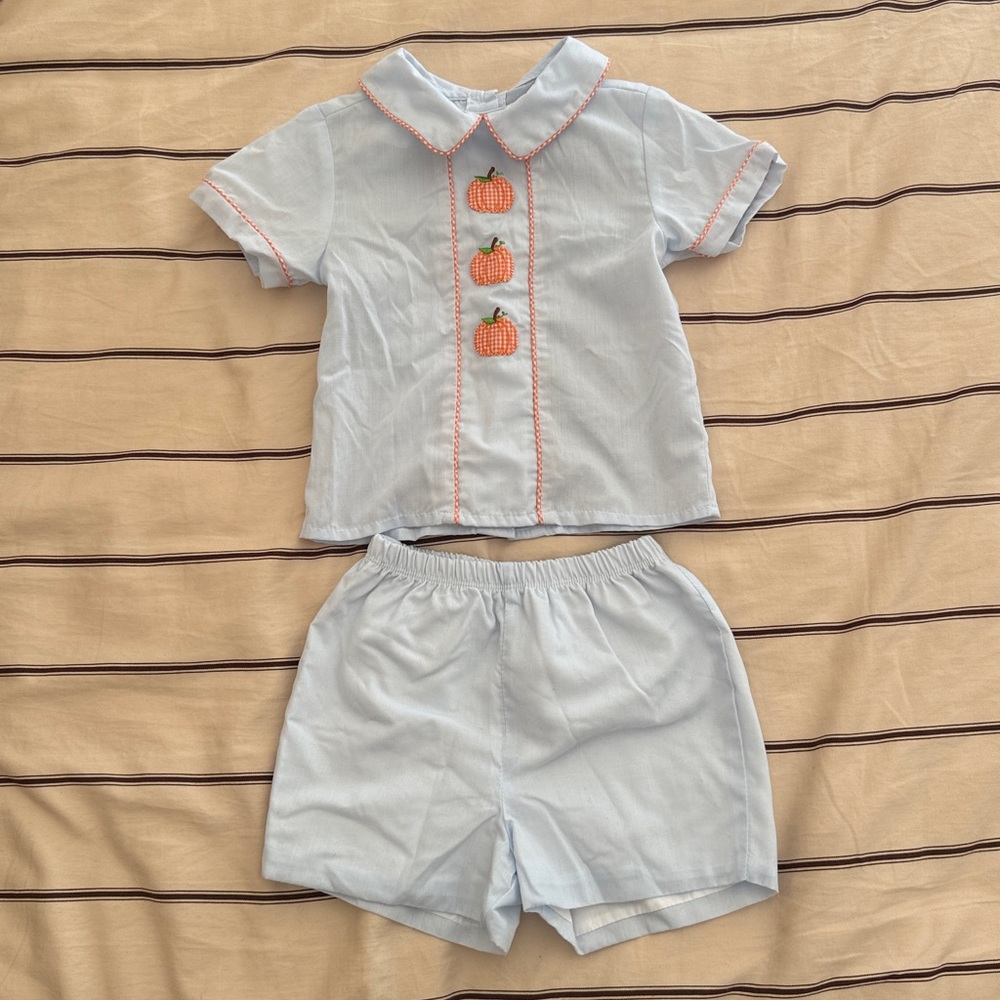 Baby Blessings Pumpkin Dylan Set